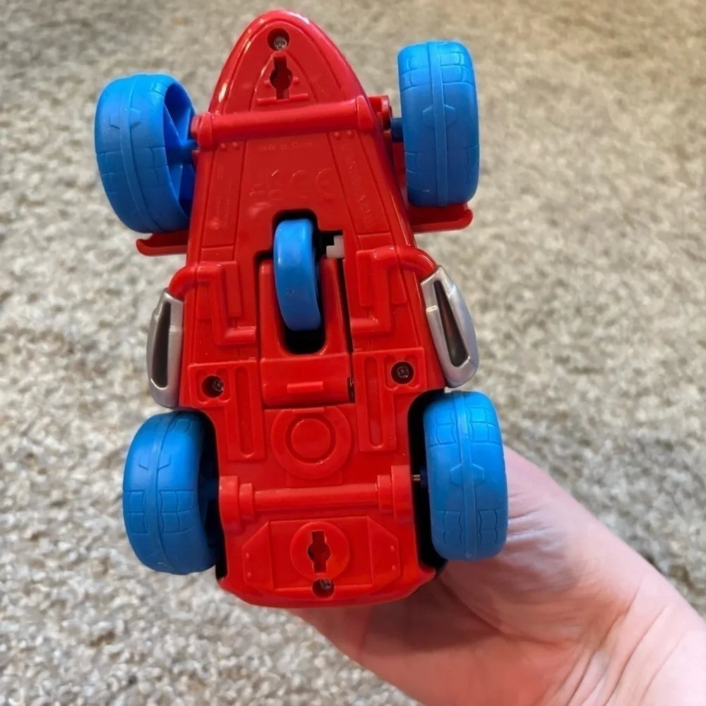 Spidey and His Amazing Friends Webbed Wheelies Spiderman Pull Back Car Marvel